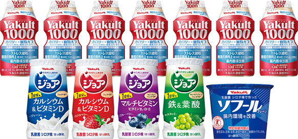 Yakult1000糖質オフ、ジョア